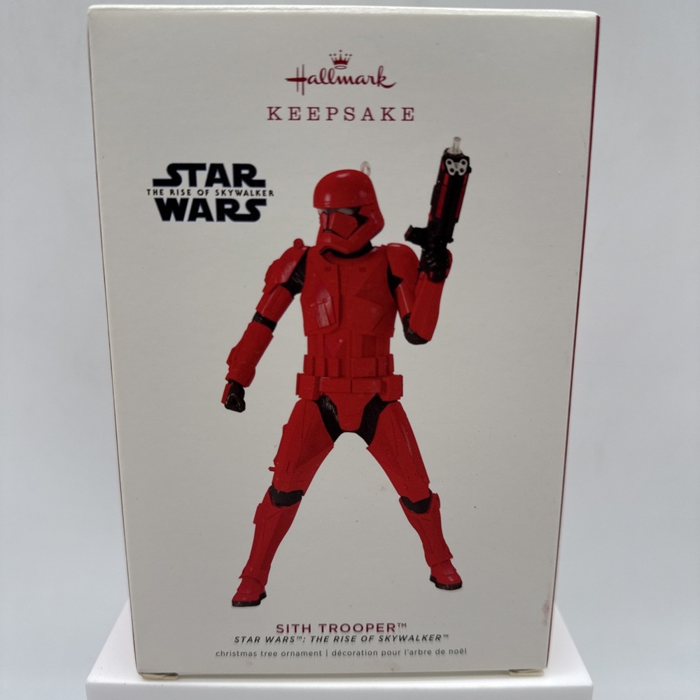 Hallmark Keepsake Ornament 2019 RED SITH TROOPER Star Wars The Rise Of Skywalker